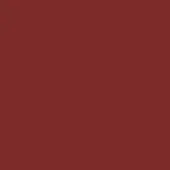 Oriental red paint sample L708, matte finish, solid color field, muted brownish-red hue, studio shot against a neutral backdrop.